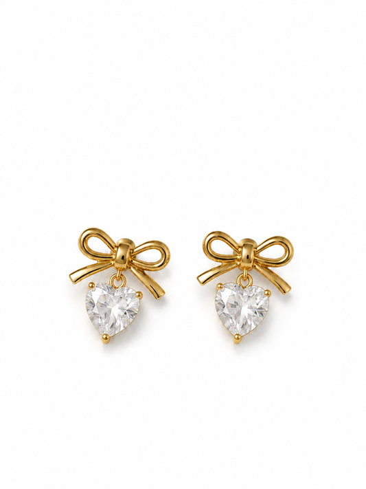 Amour Bow Earrings