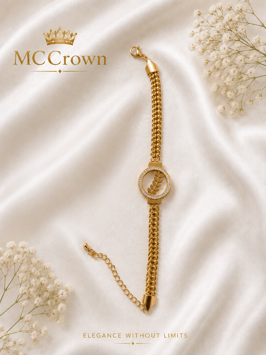 ✨Golden Leaf Bracelet ✨