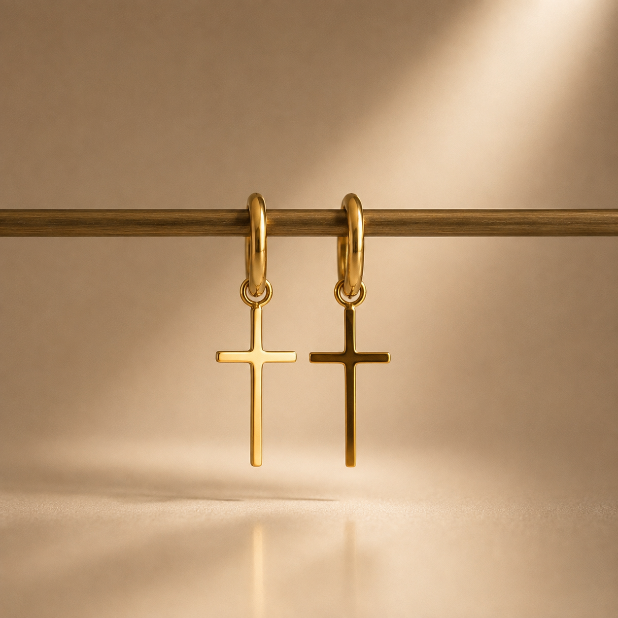 Divine Cross Earrings