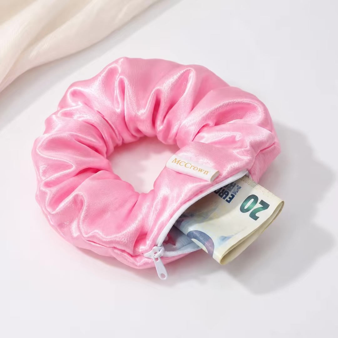 Secret Satin Scrunchie